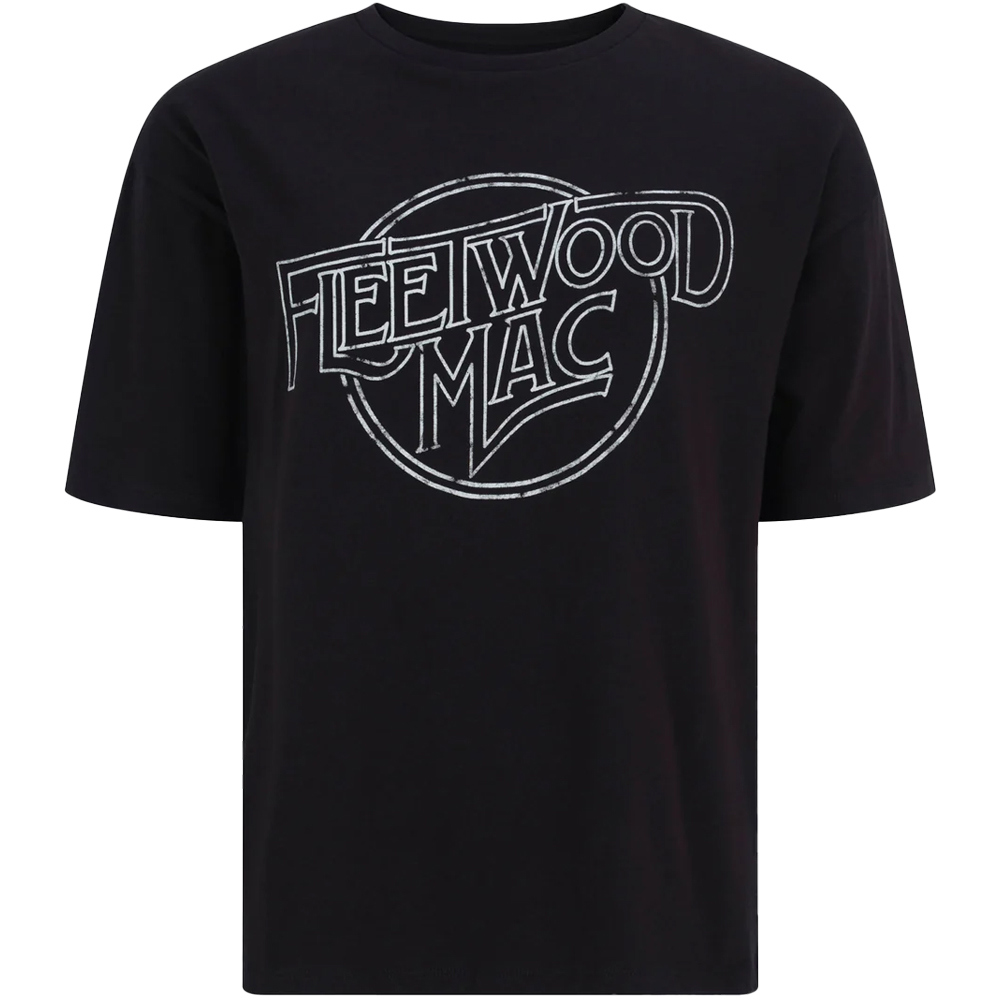 Mint Velvet Black Fleetwood Mac T Shirt